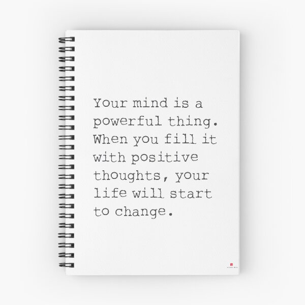 Item preview, YOUR MIND IS A POWERFUL THING. designed and sold by Ariana Mila -  Awesome quotes.