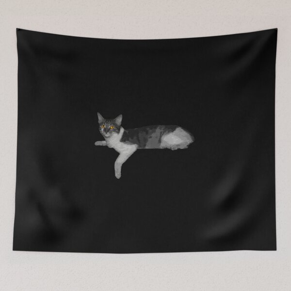 Item preview, cat with strange eyes designed and sold by ricobarinas.