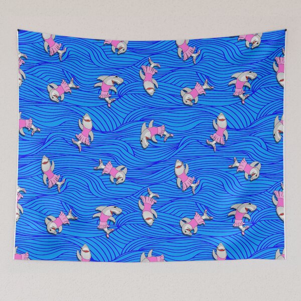 Item preview, shark ballerinas  designed and sold by B0red.