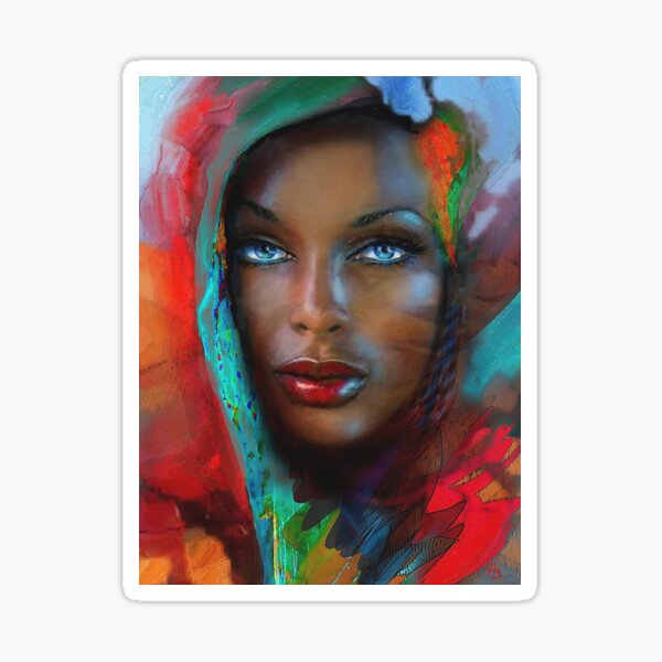 Blue Eyes 2 Sticker