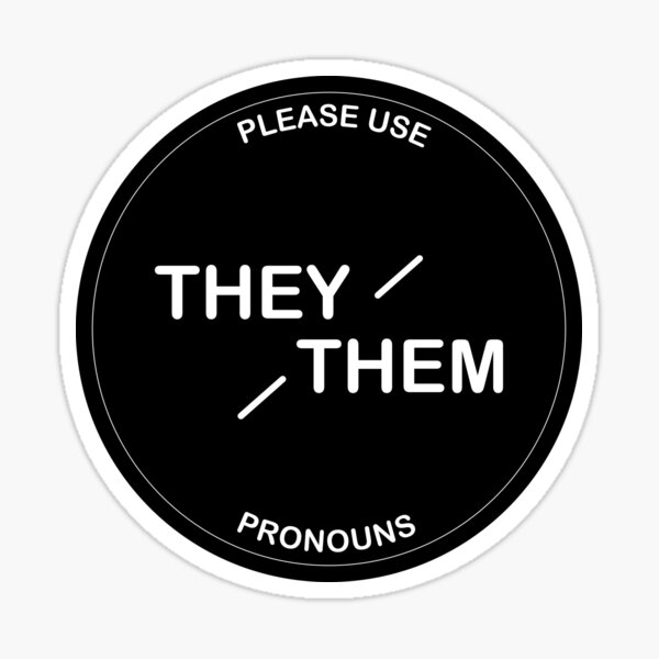 Aperçu de l'œuvre pronoms créée et vendue par brileatherman18.