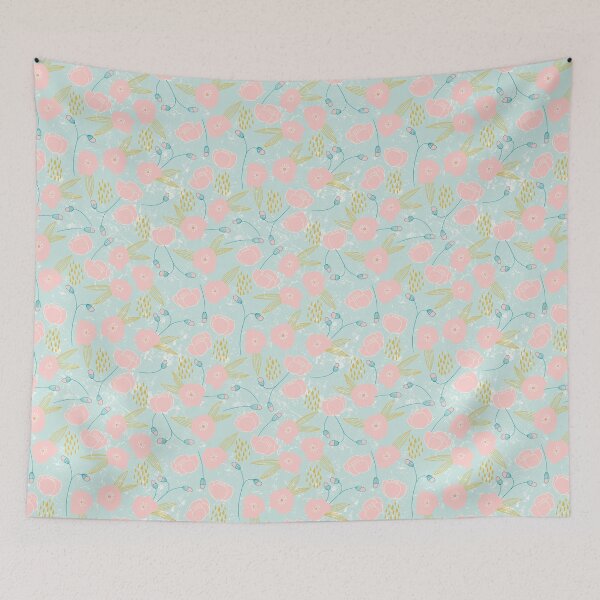 Item preview, Malezas y flores silvestres: Pink Poppy designed and sold by Jennifer Labre.