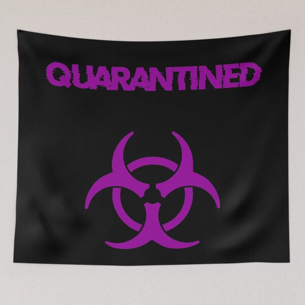 Item preview, Quarantined Biohazard Purple Version designed and sold by DafyddEm.