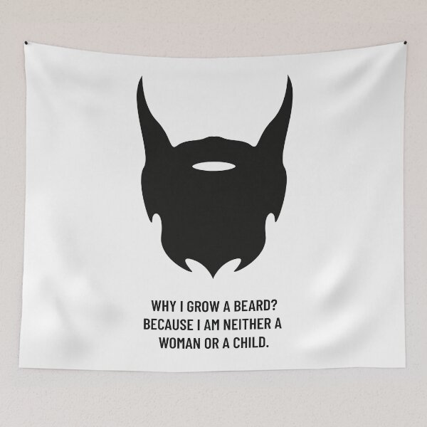 Item preview, Real men wear beards designed and sold by KevinVee.