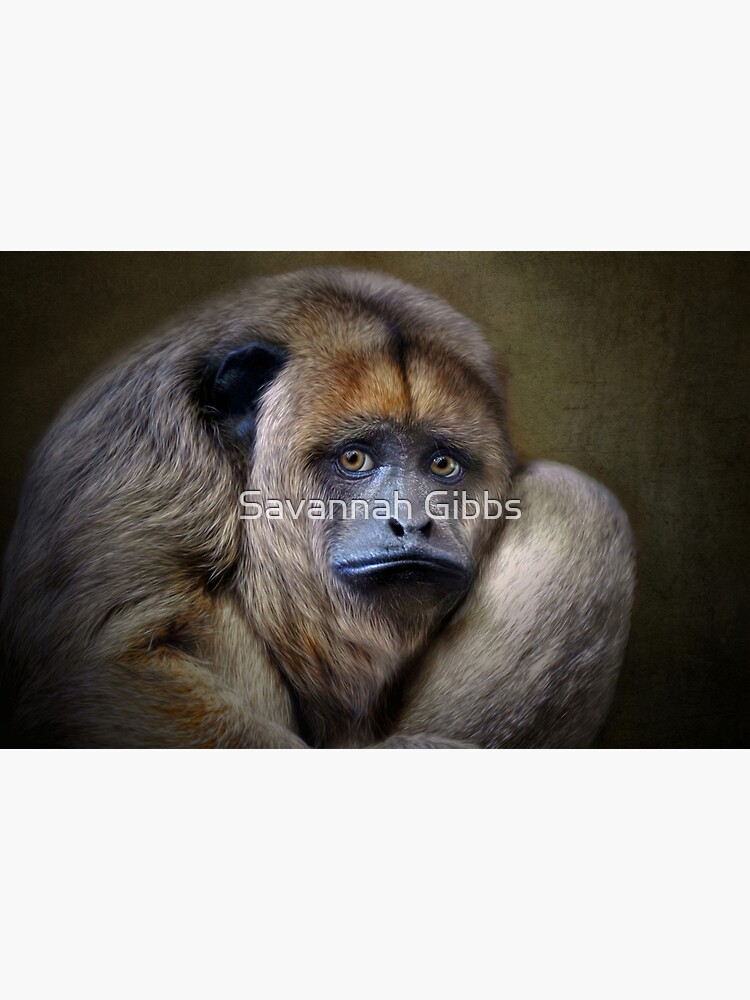 Lámina fotográfica for Sale con la obra «Mono aullador» de venny