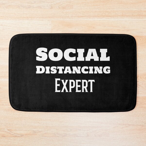 Item preview, Funny social distancing expert  designed and sold by Pameli.