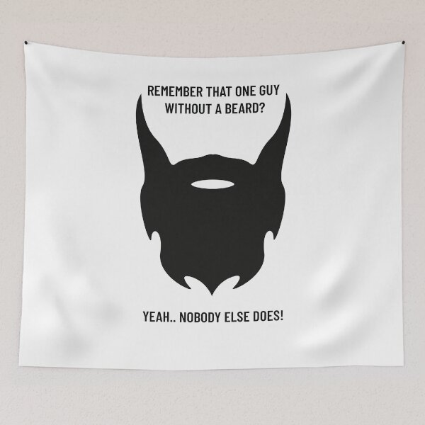 Item preview, No beard? not impressed! designed and sold by KevinVee.