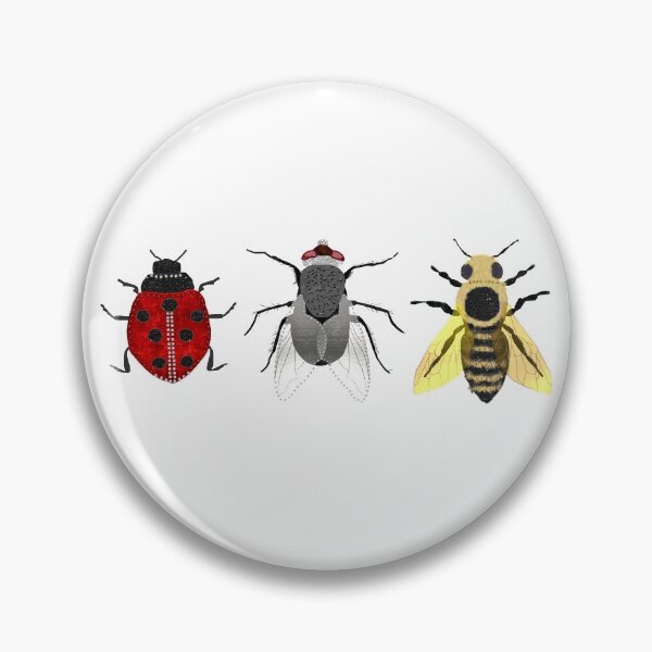 Item preview, Bejeweled Bee, Fly and Ladybug designed and sold by Amy Hadden.