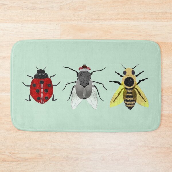 Item preview, Bejeweled Bee, Fly and Ladybug designed and sold by Amy Hadden.