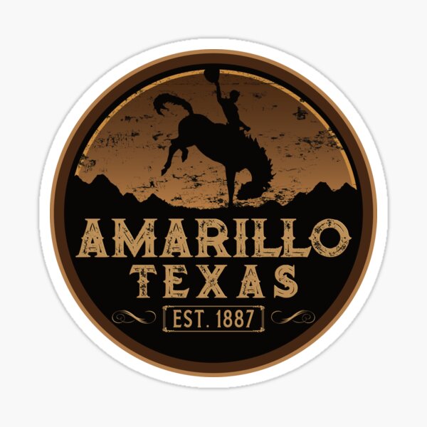 Aperçu de l'œuvre Amarillo Texas Cowboy du Far West créée et vendue par NoBonesLife.
