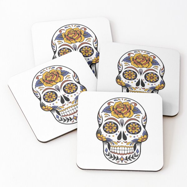 Item preview, Day of the dead skull design designed and sold by KevinVee.