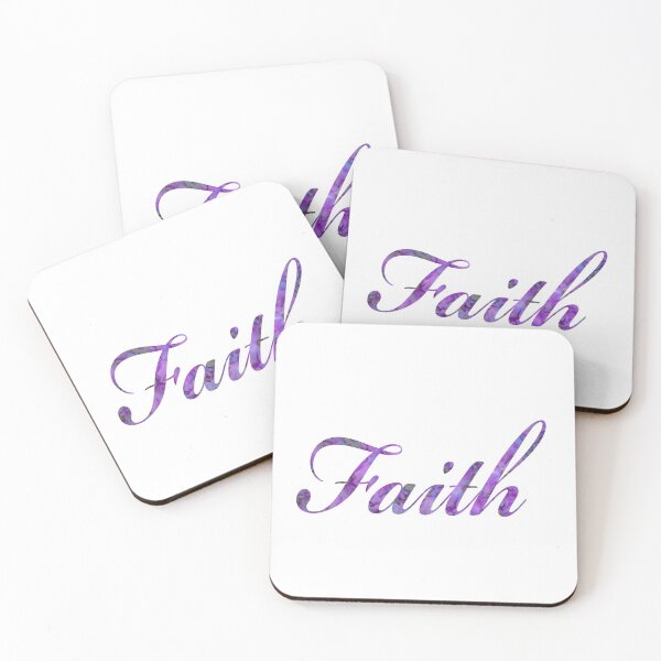 Item preview, Have Faith in Purple Color Word Art Script Typography designed and sold by Star58.