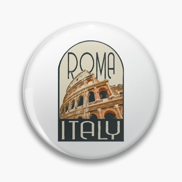 Item preview, Roma Italy Decal designed and sold by Decal Mania.