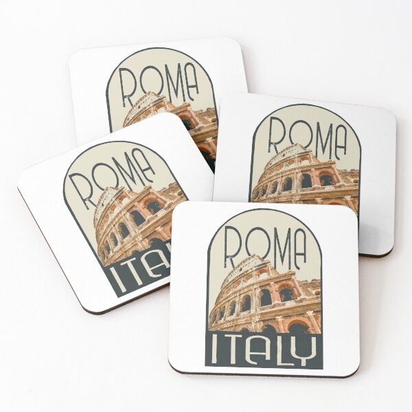 Item preview, Roma Italy Decal designed and sold by Decal Mania.
