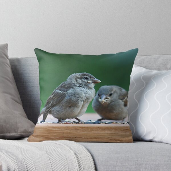 Item preview, Two baby sparrows designed and sold by Linda Crockett.