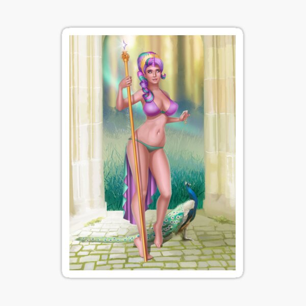 Bikini Goddess Of Women, Queen Of Gods Sticker