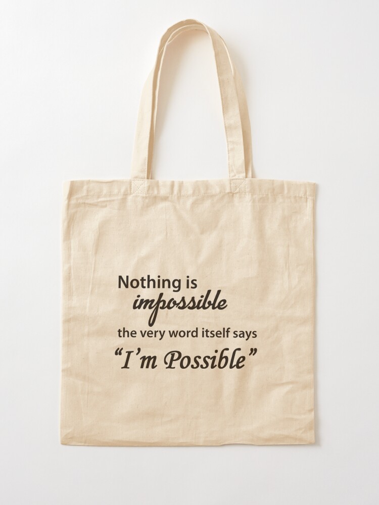 Inspirational Gifts for Women & Men - Nothing is Impossible The