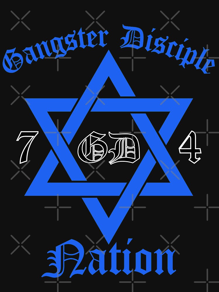 "Gangster Disciple Nation" T-shirt for Sale by DIRTYDUNNZ | Redbubble