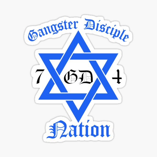 Gangster Disciples Stickers Redbubble
