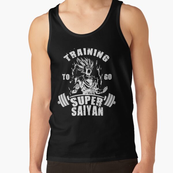 Training To Go Super Saiyan Tank Top