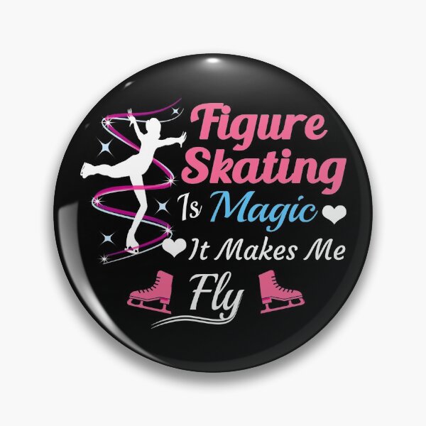 Item preview, Figure Skating is Magic It Makes Me Fly designed and sold by TeeDesignsStore.