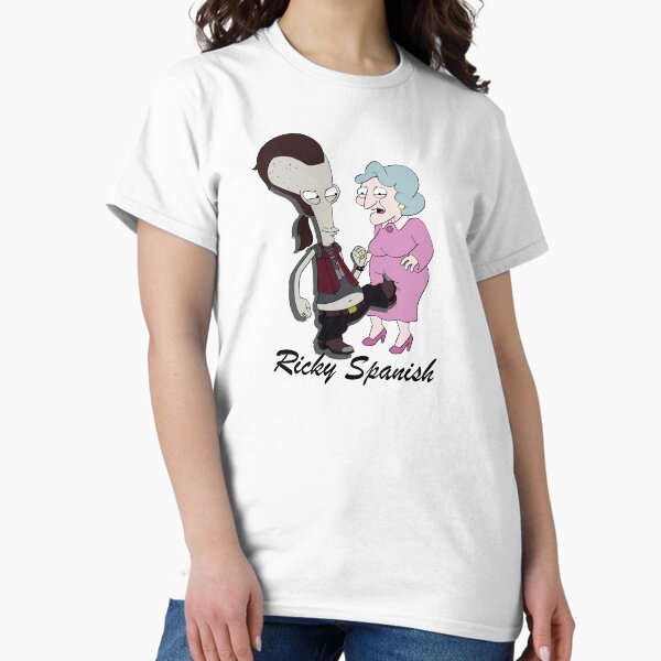 Item preview, American Dad Roger Ricky Spanish designed and sold by olivia-krig.