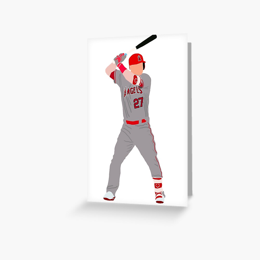 Mike Trout Jersey  Art Print for Sale by athleteart20