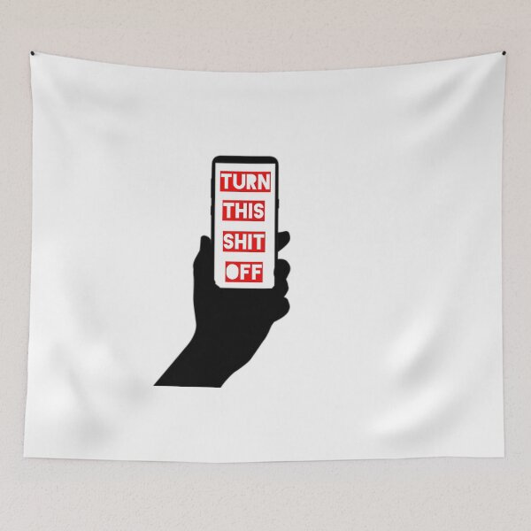 Item preview, turn off your phone designed and sold by metalriffer.