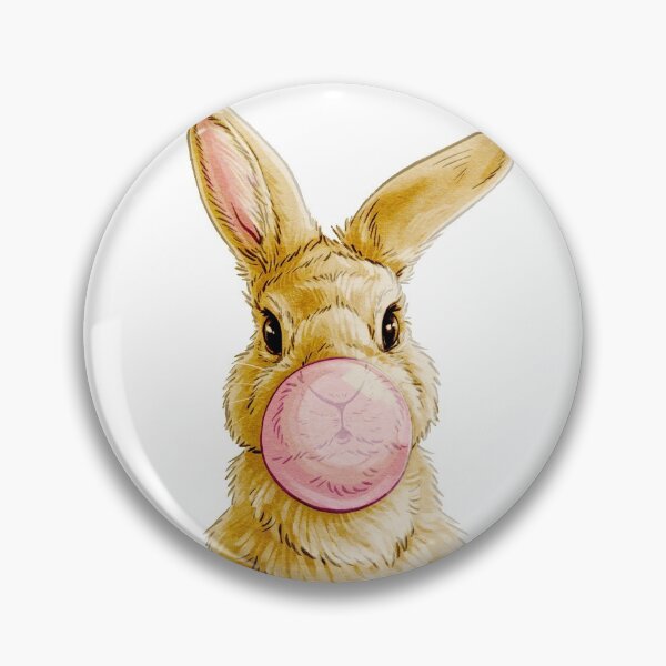Item preview, Rabbit with chewing gum designed and sold by Firlefanzzz.