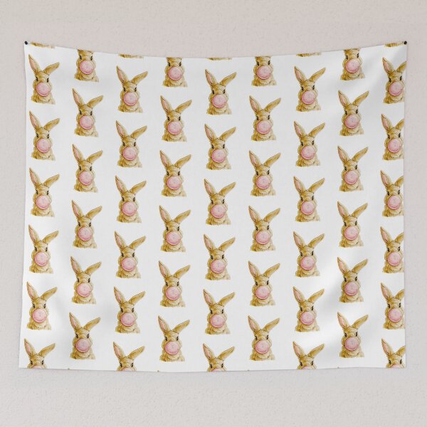 Item preview, Rabbit with chewing gum designed and sold by Firlefanzzz.