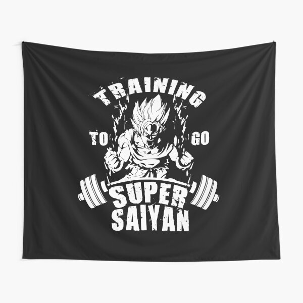 Training To Go Super Saiyan Tapestry