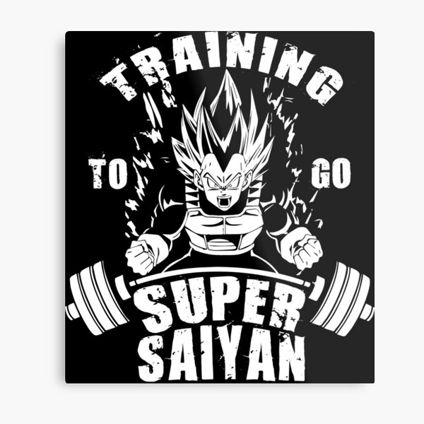 Goku Gym Wall Art Redbubble - becoming the strongest saiyan in roblox roblox saiyan