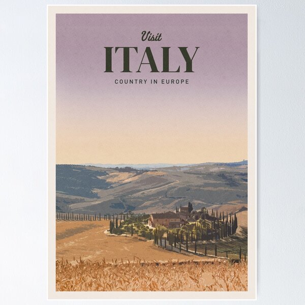 Item preview, Visit Italy designed and sold by Callum Gardiner.