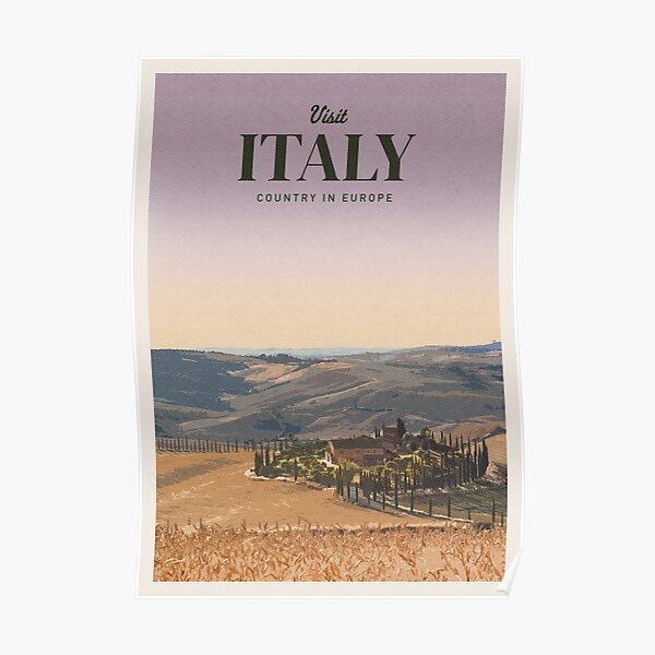Visit Italy Poster