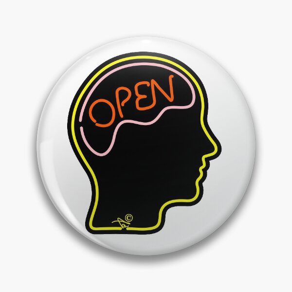 Item preview, OPEN-MINDED by Tai's Tees designed and sold by Taiz Teez.