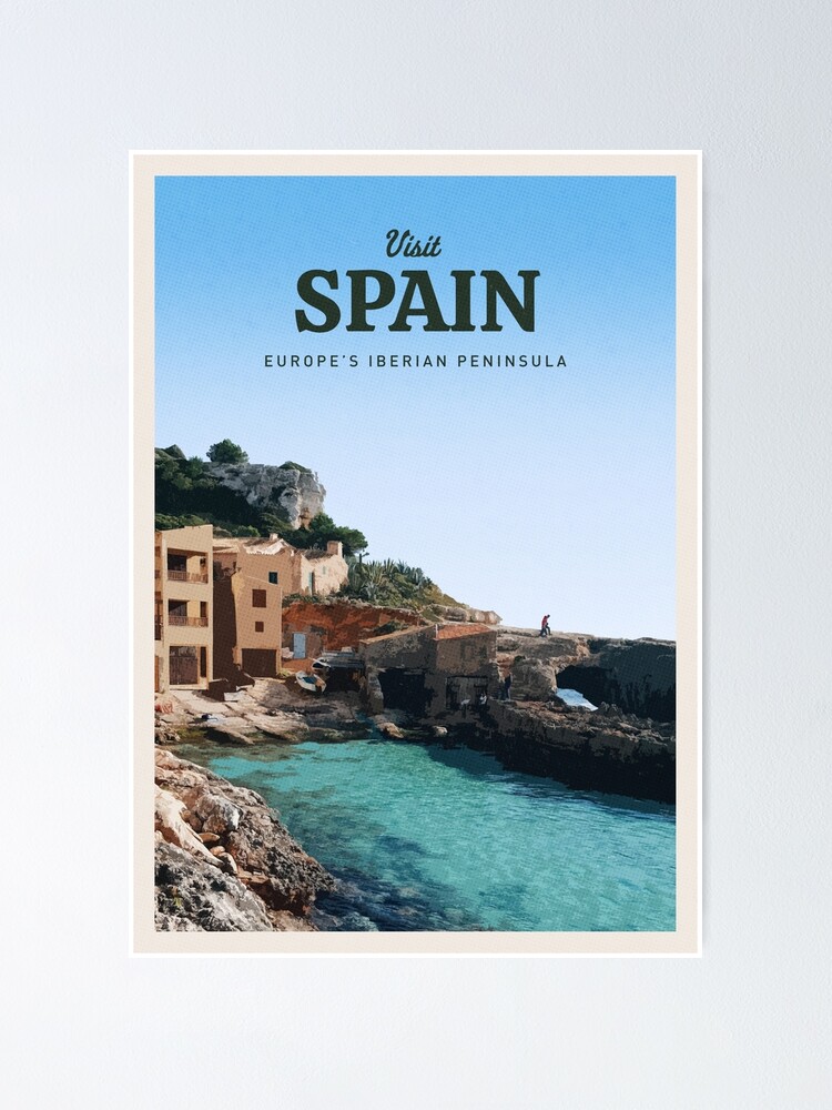 &ldquo;Visit Spain&rdquo; Poster for Sale by CallumGardiner | Redbubble