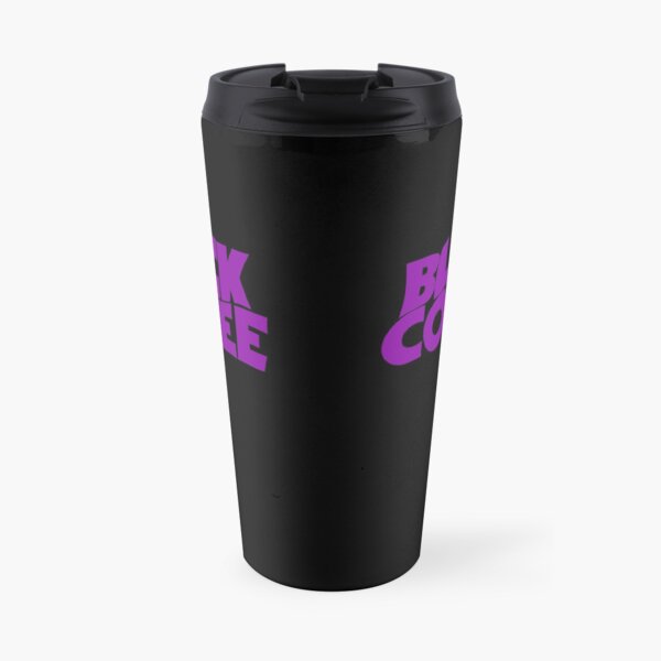 Black Coffee Travel Coffee Mug