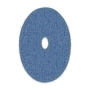 Artwork thumbnail, Number Zero Blue Denim by John Novis