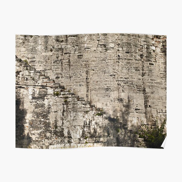 Up the wall - Yedikule Hisarı (Yedikule Fortress) Poster