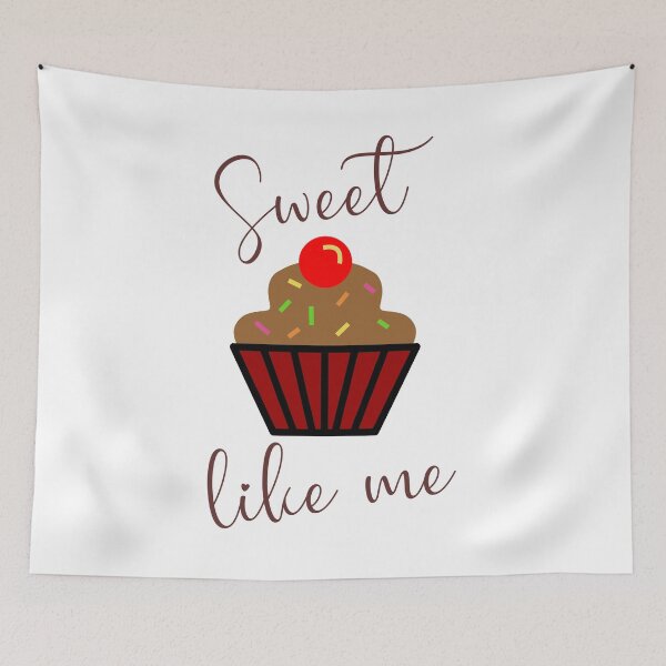 Item preview, Sweet & Tasty Bakery Cupcake Slogan designed and sold by NikRon.