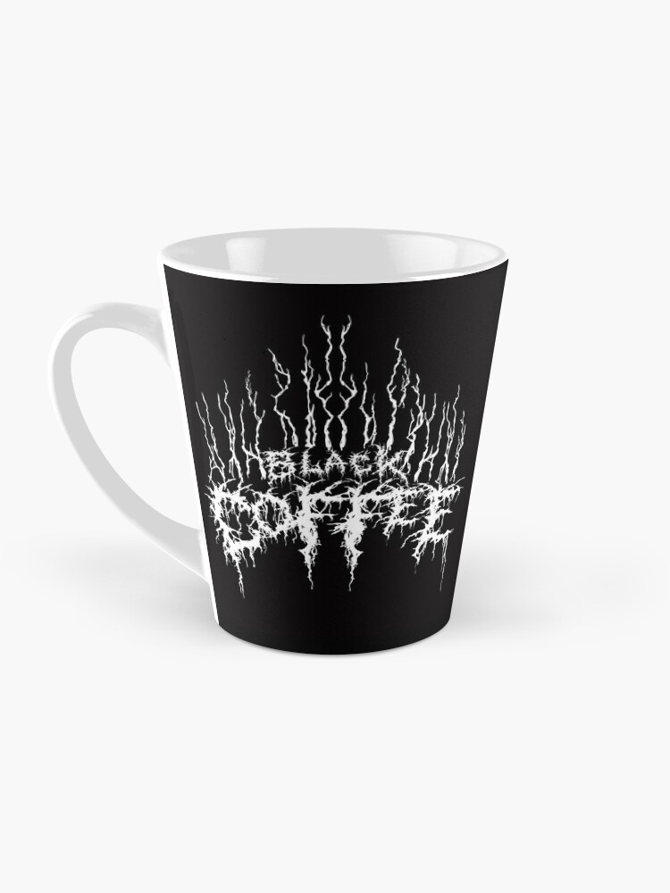 Black Metal Coffee Coffee Mug for Sale by DarkRobots