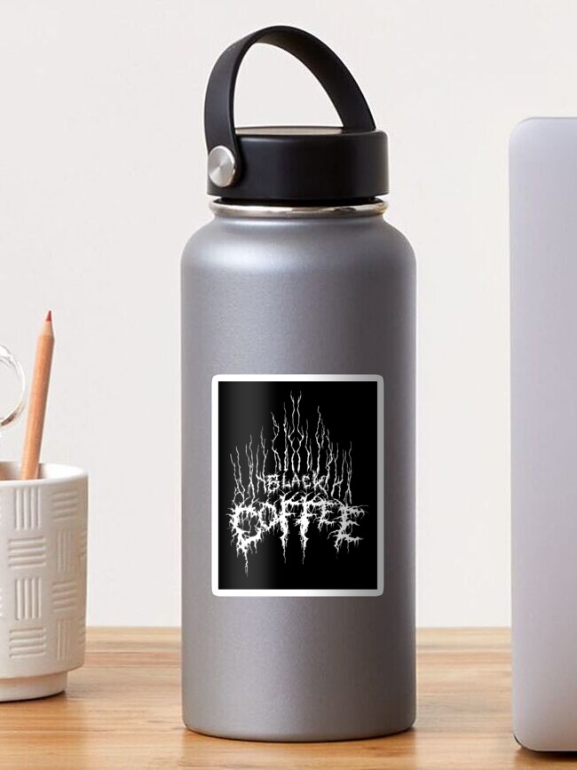 Black Metal Coffee Coffee Mug for Sale by DarkRobots