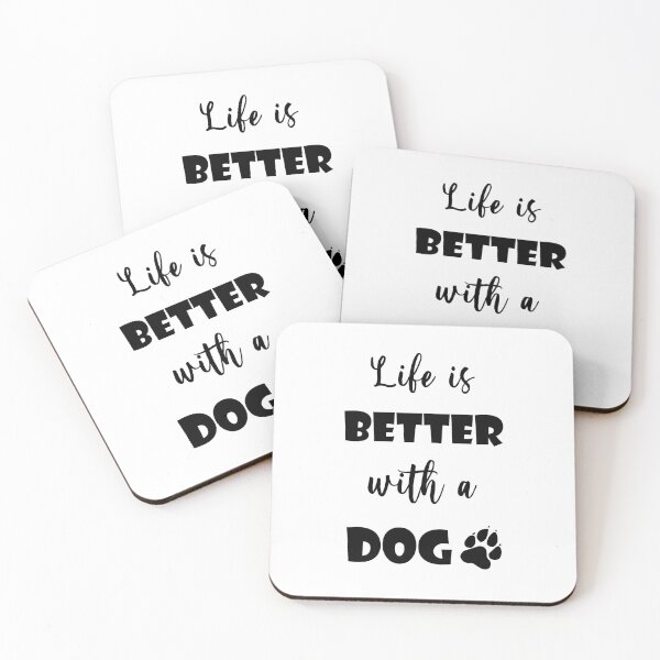 Item preview, Life is Better with a Dog (Version 2) designed and sold by CM-PD.