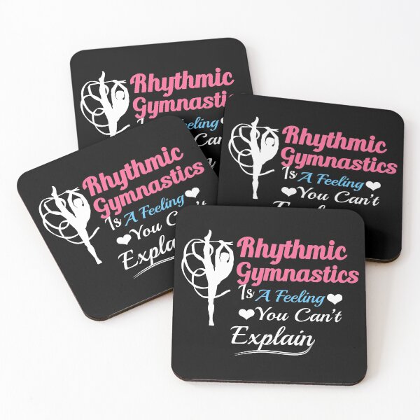 Item preview, Rhythmic Gymnastics is a Feeling You Can't Explain designed and sold by TeeDesignsStore.