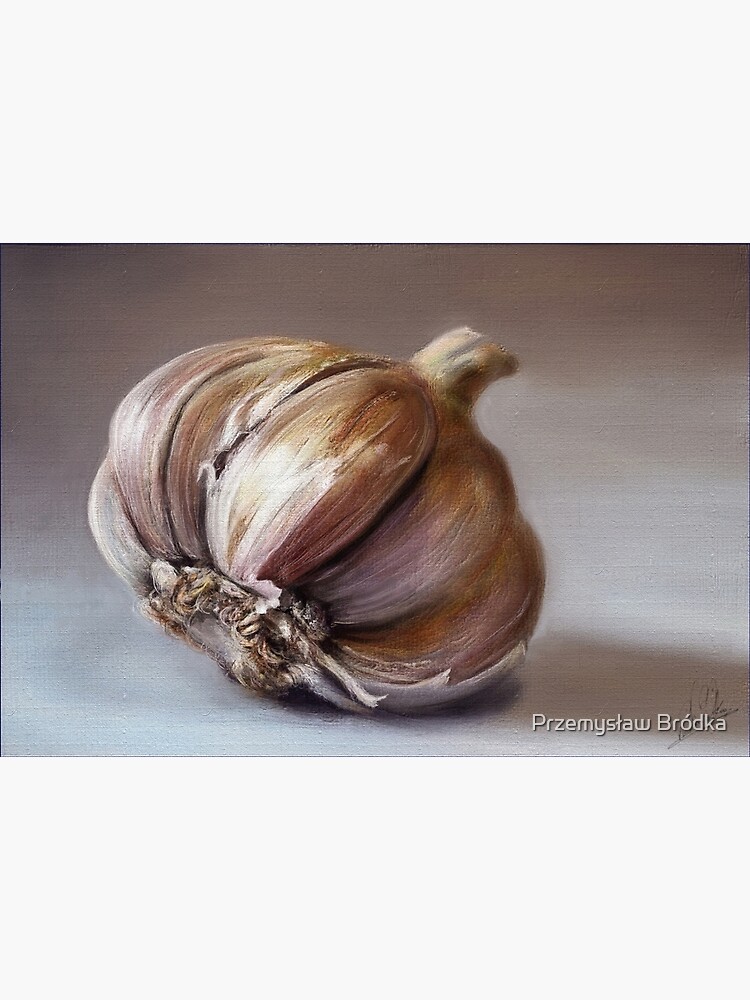 Classic still life garlic painting by rusty1234