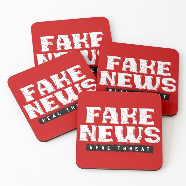 Item preview, Fake News Real Threat designed and sold by jasebro.