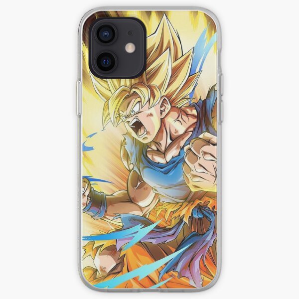 Goku Super Saiyan Coques et étuis iphone Coque souple iPhone