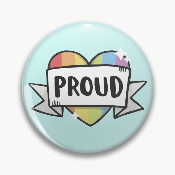 Item preview, Gay (LGBT+) Pride in Light Cyan designed and sold by LaurenTowner.