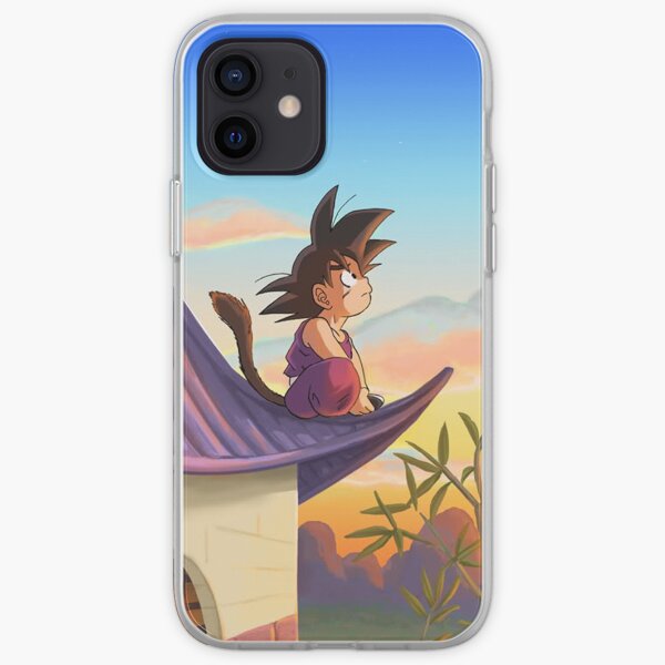 Little Goku Sunset - Dragon Ball Coque souple iPhone