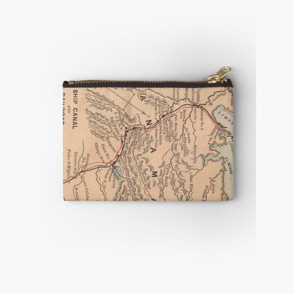 Item preview, Vintage Map of The Panama Canal (1885) designed and sold by BravuraMedia.